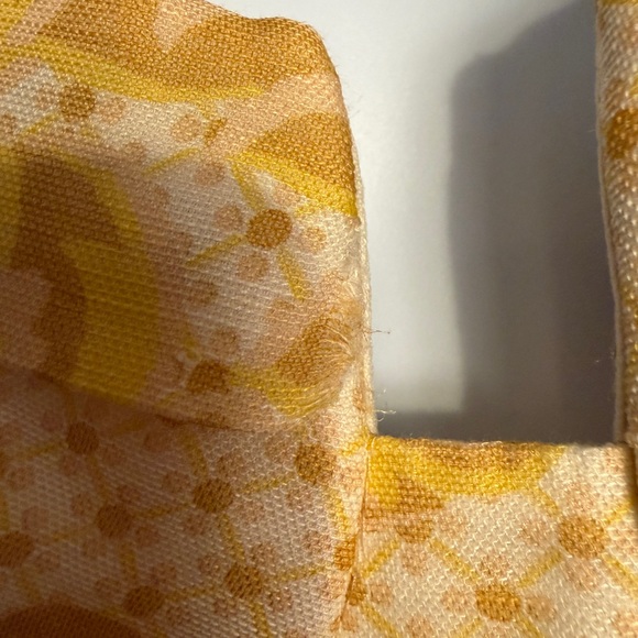 Zimmermann Postcard Bow Bodice Mini Dress. Yellow. No Belt. Size 3 US10 - Picture 6 of 16